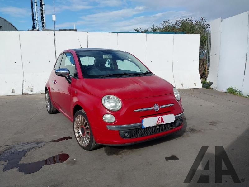 2008 FIAT 500 LOUNGE 1368cc PETROL MANUAL 3 DOOR HATCHBACK