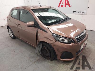 Image of 2014 PEUGEOT 108 ACTIVE 998cc PETROL SEMI AUTO 5 Speed 5 DOOR HATCHBACK