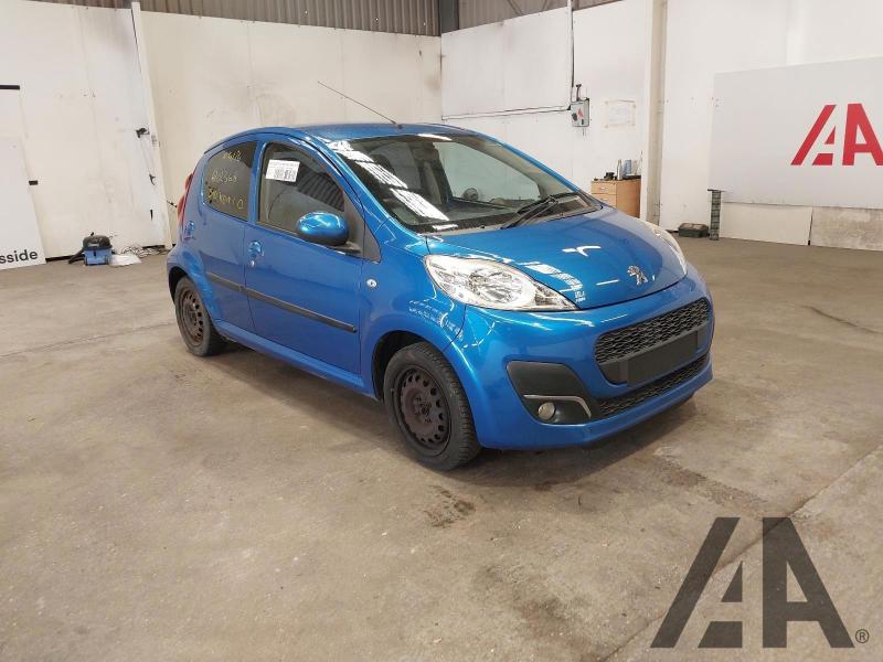 2013 PEUGEOT 107 ACTIVE 998cc PETROL MANUAL 5 Speed 5 DOOR HATCHBACK