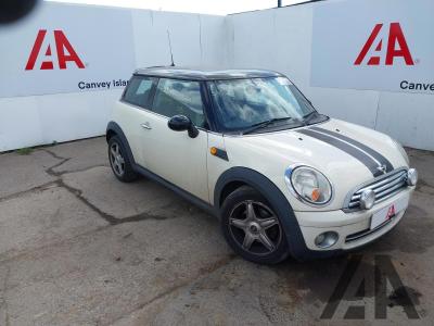 Image of 2009 MINI HATCH COOPER 1598cc PETROL MANUAL 6 Speed 3 DOOR HATCHBACK