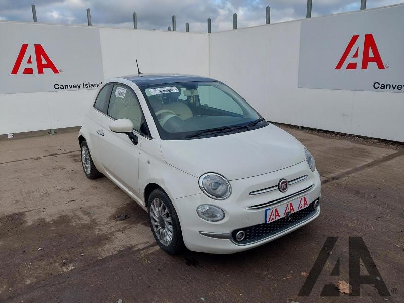 2016 FIAT 500 LOUNGE DUALOGIC 1242cc PETROL SEMI AUTO 3 DOOR HATCHBACK