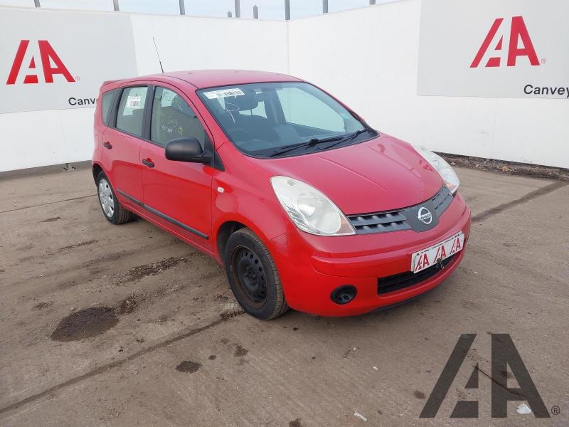 2007 NISSAN NOTE VISIA 1386cc PETROL MANUAL 5 Speed 5 DOOR MPV