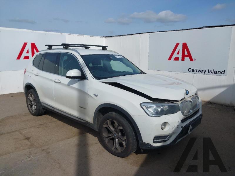 2016 BMW X3 XDRIVE20D XLINE 1995cc TURBO DIESEL AUTOMATIC 5 DOOR ESTATE