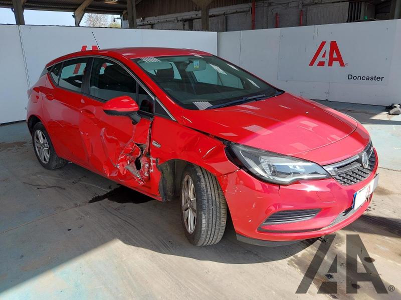 2017 VAUXHALL ASTRA DESIGN 1399cc PETROL MANUAL 5 Speed 5 DOOR HATCHBACK