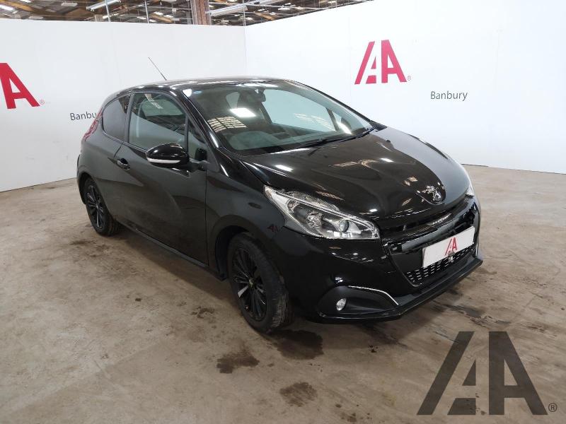 2017 PEUGEOT 208 PURETECH BLACK EDITION 1199cc PETROL MANUAL 3 DOOR HATCHBACK