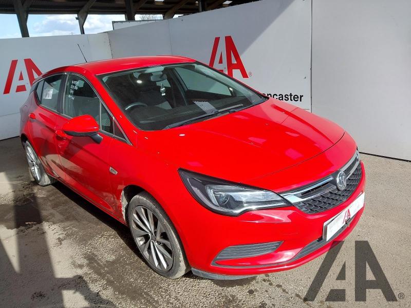 2016 VAUXHALL ASTRA ENERGY 1399cc TURBO PETROL MANUAL 6 Speed 5 DOOR HATCHBACK