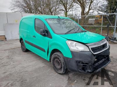 Image of 2018 PEUGEOT PARTNER BLUE HDI PROFESSIONAL L1 1560cc TURBO DIESEL MANUAL 5 Speed PANEL VAN