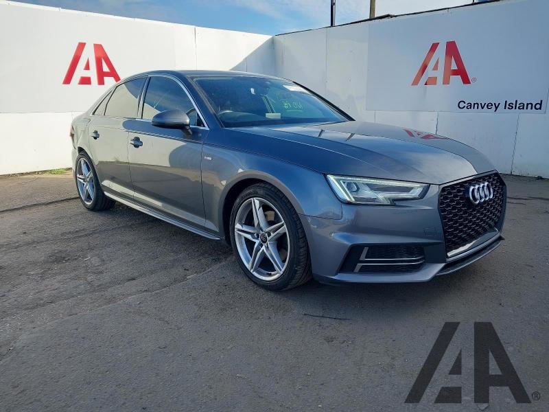 2016 AUDI A4 TDI S LINE 1968cc TURBO DIESEL SEMI AUTO 7 Speed 4 DOOR SALOON