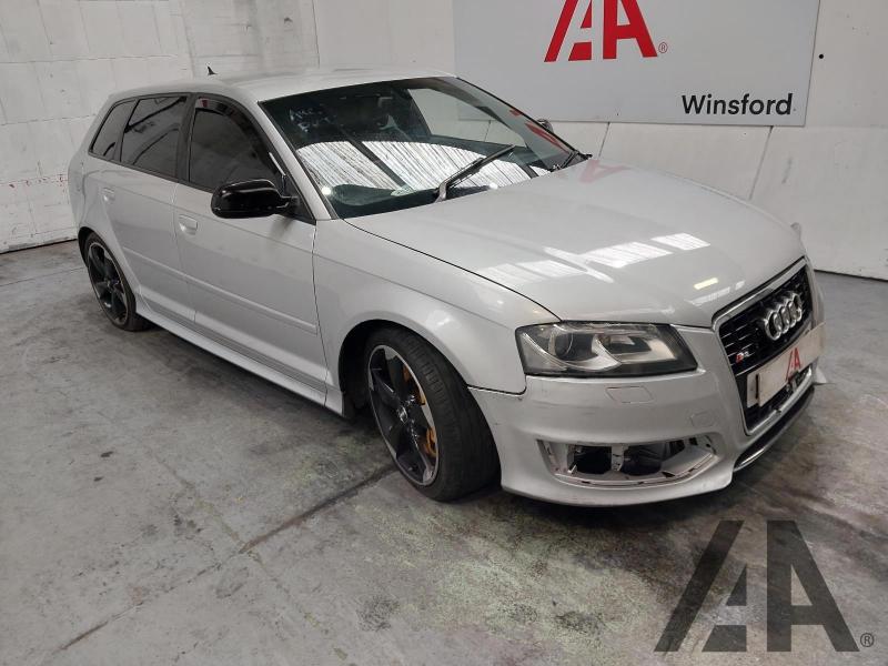 2010 AUDI A3 S3 SPORTBACK TFSI QUATTRO BLAC 1984cc TURBO PETROL SEMI AUTO 5 DOOR HATCHBACK