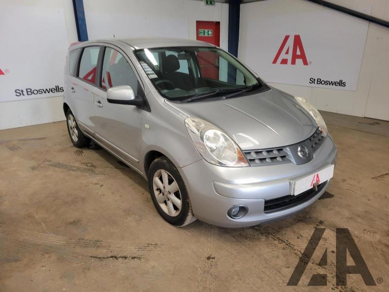 2008 NISSAN NOTE ACENTA 1386cc PETROL MANUAL 5 Speed 5 DOOR MPV