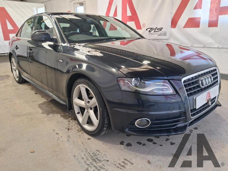 2009 AUDI A4 TDI S LINE 1968cc TURBO DIESEL MANUAL 6 Speed 4 DOOR SALOON