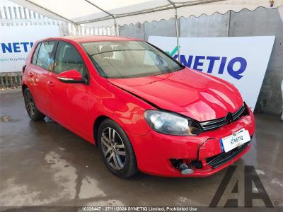 Image of 2010 VOLKSWAGEN GOLF BLUEMOTION SE TDI 1598cc TURBO DIESEL MANUAL 5 Speed 5 DOOR HATCHBACK
