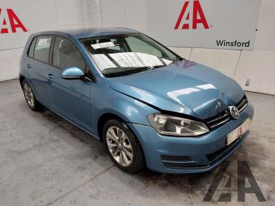 Image of 2013 VOLKSWAGEN GOLF SE TDI BLUEMOTION TECHNOLOGY D 1598cc TURBO DIESEL SEMI AUTO 7 Speed 5 DOOR HATCHBACK