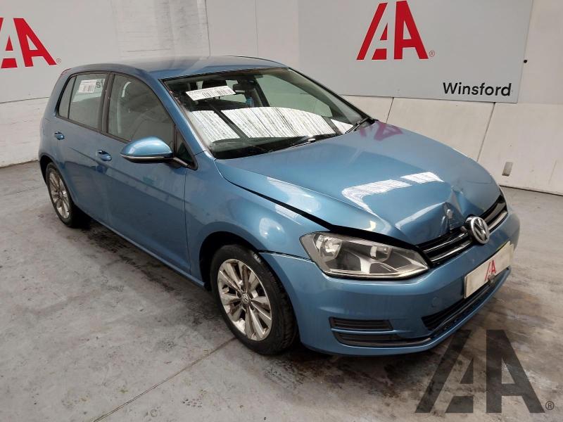 2013 VOLKSWAGEN GOLF SE TDI BLUEMOTION TECHNOLOGY D 1598cc TURBO DIESEL SEMI AUTO 7 Speed 5 DOOR HATCHBACK