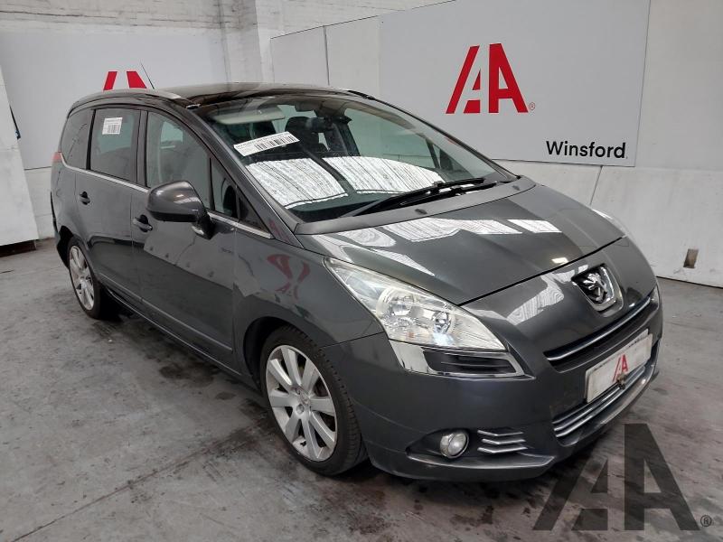 2012 PEUGEOT 5008 HDIURE 1560cc TURBO DIESEL MANUAL 5 DOOR MPV