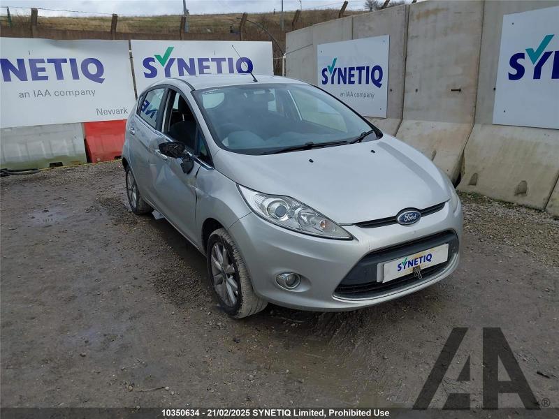 2010 FORD FIESTA ZETEC TDCI 1398cc TURBO DIESEL MANUAL 5 Speed 5 DOOR HATCHBACK