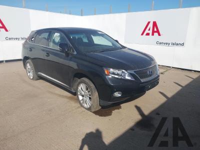 Image of 2011 LEXUS RX 450H SE-L 3456cc PETROL/ELECTRIC CVT 1 Speed 5 DOOR ESTATE