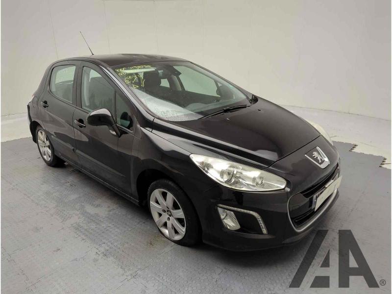 2012 PEUGEOT 308 HDI ACTIVE 1560cc TURBO DIESEL MANUAL 5 DOOR HATCHBACK