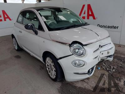 Image of 2017 FIAT 500 TWINAIR C 60TH DUALOGIC 875cc TURBO PETROL SEMI AUTO 2 DOOR CONVERTIBLE
