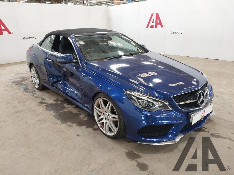 2016 MERCEDES E-CLASS E 350 D AMG LINE EDITION PREMI 2987cc TURBO DIESEL AUTOMATIC 2 DOOR CONVERTIBLE