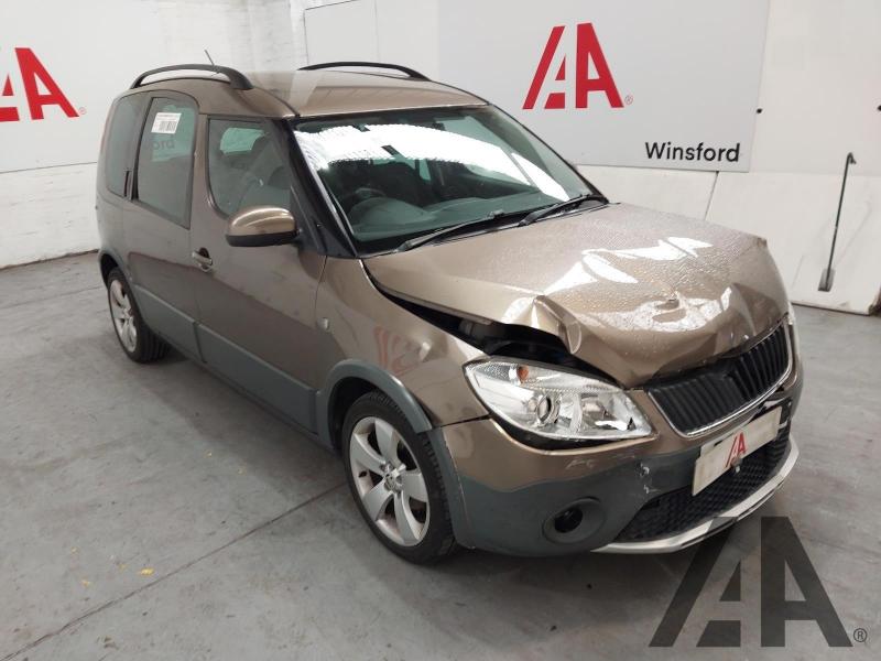 2013 SKODA ROOMSTER SCOUT TSI 1197cc TURBO PETROL MANUAL 5 Speed 5 DOOR MPV