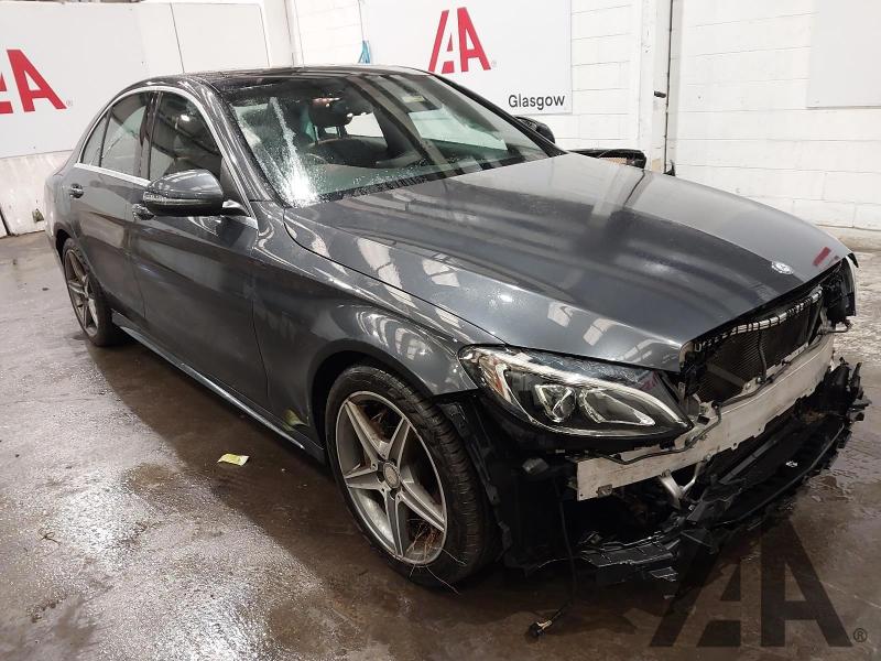 2015 MERCEDES C-CLASS C220 D AMG LINE 2143cc TURBO DIESEL AUTOMATIC 4 DOOR SALOON