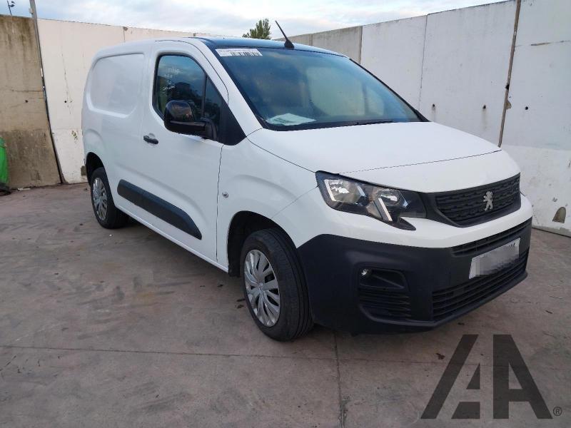 2022 PEUGEOT PARTNER BLUEHDI PROFESSIONAL PREMIUM L 1499cc TURBO DIESEL MANUAL 4 DOOR PANEL VAN