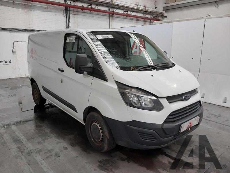 2016 FORD TRANSIT CUSTOM 290 LR P/V 2198cc TURBO DIESEL MANUAL 6 Speed PANEL VAN