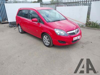 Image of 2012 VAUXHALL ZAFIRA DESIGN 1598cc PETROL MANUAL 5 DOOR MPV
