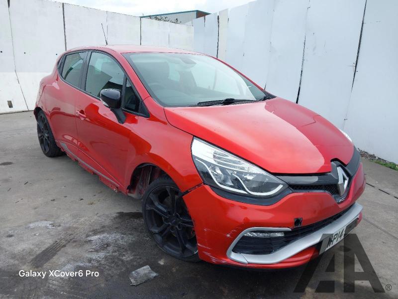 2014 RENAULT CLIO RENAULTSPORT LUX 1618cc TURBO PETROL AUTOMATIC 6 Speed 5 DOOR HATCHBACK