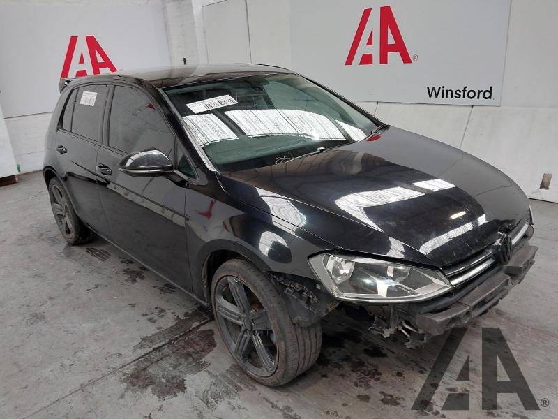 2013 VOLKSWAGEN GOLF SE TDI BLUEMOTION TECHNOLOGY D 1598cc TURBO DIESEL SEMI AUTO 7 Speed 5 DOOR HATCHBACK