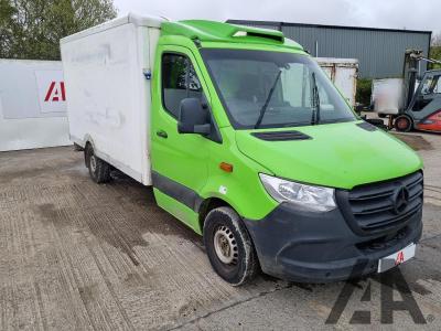 Image of 2021 MERCEDES SPRINTER 314 CDI PROGRESSIVE 2143cc TURBO DIESEL MANUAL 3 DOOR CHASSIS CAB