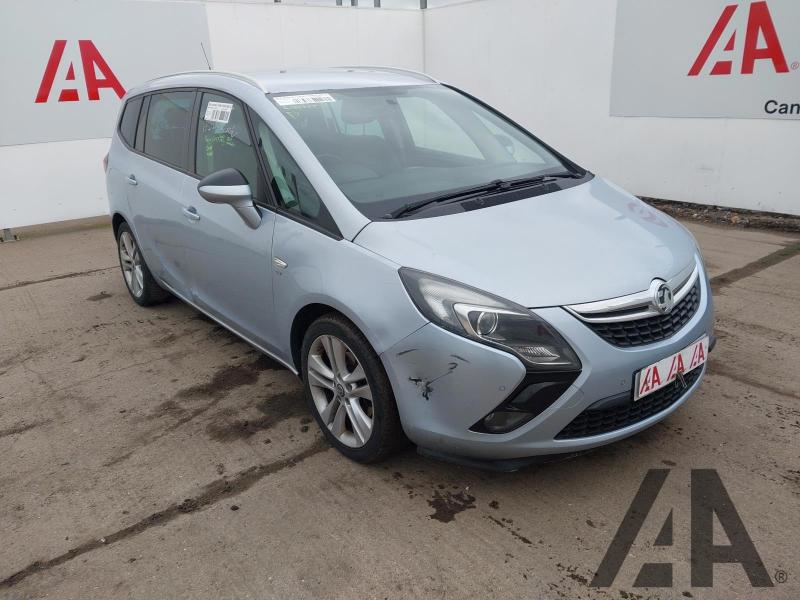 2016 VAUXHALL ZAFIRA TOURER SRI 1364cc TURBO PETROL MANUAL 6 Speed 5 DOOR MPV
