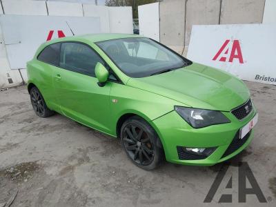 2012 SEAT IBIZA CR TDI FR 1598cc TURBO DIESEL MANUAL 5 Speed 3 DOOR HATCHBACK
