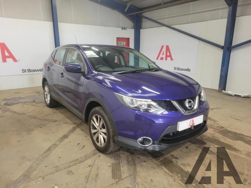 2017 NISSAN QASHQAI ACENTA DIG-T SMART VISION XTRO 1197cc TURBO PETROL CVT 1 Speed 5 DOOR HATCHBACK