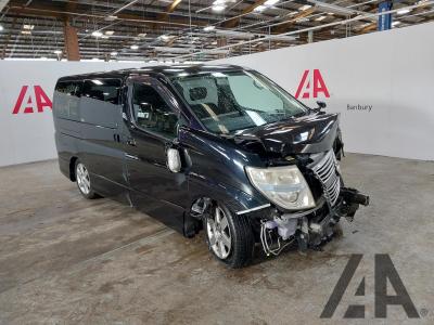 Image of 2010 NISSAN ELGRAND 25 2495cc PETROL AUTOMATIC MPV