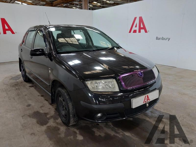 2006 SKODA FABIA AMBIENTE 16V 75 1390cc PETROL AUTOMATIC 4 Speed 5 DOOR HATCHBACK
