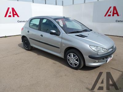 2004 PEUGEOT 206 ZEST STYLE 1124cc PETROL MANUAL 5 Speed 5 DOOR HATCHBACK