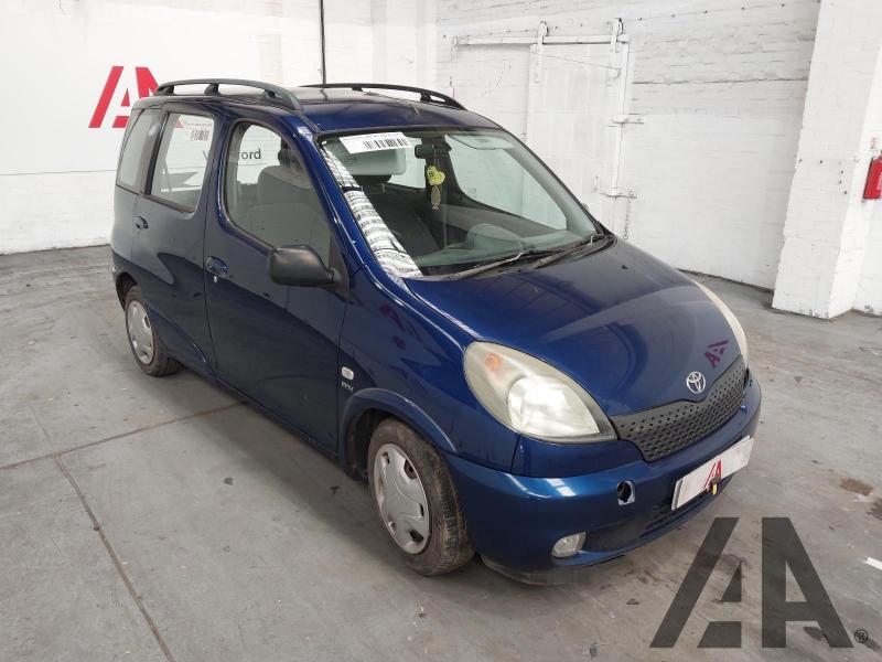 2002 TOYOTA YARIS VERSO GLS VVT-I 1299cc PETROL MANUAL 5 Speed 5 DOOR MPV
