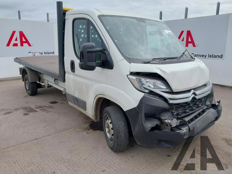 2020 CITROEN RELAY 35 L3 DROPSIDE BLUEHDI 1997cc TURBO DIESEL MANUAL CHASSIS CAB
