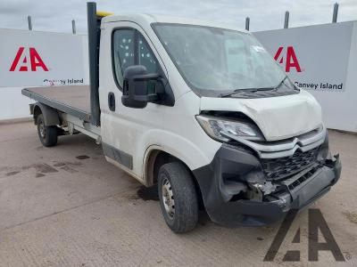 Image of 2020 CITROEN RELAY 35 L3 DROPSIDE BLUEHDI 1997cc TURBO DIESEL MANUAL CHASSIS CAB