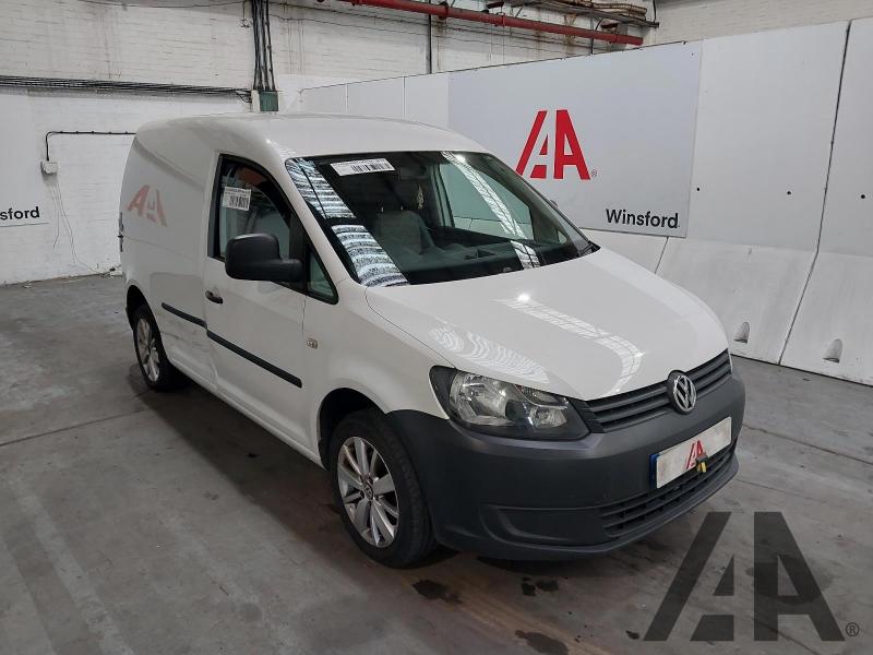 2012 VOLKSWAGEN CADDY C20 TDI 102 1598cc TURBO DIESEL MANUAL 5 Speed 5 DOOR PANEL VAN