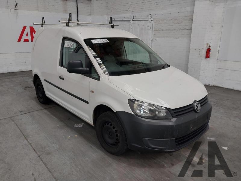 2012 VOLKSWAGEN CADDY C20 TDI 102 1598cc TURBO DIESEL MANUAL 5 Speed 5 DOOR PANEL VAN