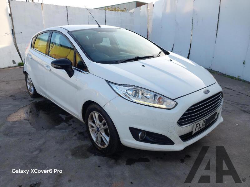 2016 FORD FIESTA ZETEC 1242cc PETROL MANUAL 5 Speed 5 DOOR HATCHBACK
