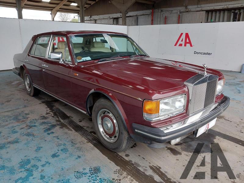 1982 ROLLS ROYCE SILVER SPIRIT V8 6750cc PETROL AUTOMATIC 4 DOOR SALOON