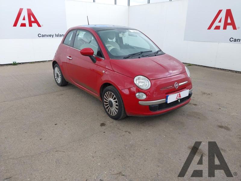 2013 FIAT 500 LOUNGE 1242cc PETROL MANUAL 3 DOOR HATCHBACK