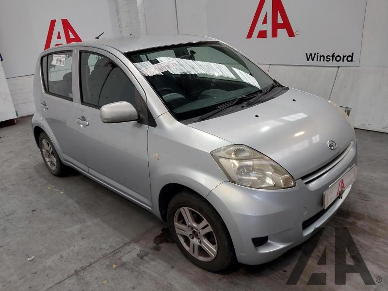 2008 DAIHATSU SIRION SE 998cc PETROL MANUAL 5 Speed 5 DOOR HATCHBACK
