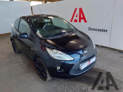 Image of 2015 FORD KA ZETEC BLACK EDITION 1242cc PETROL MANUAL 5 Speed 3 DOOR HATCHBACK