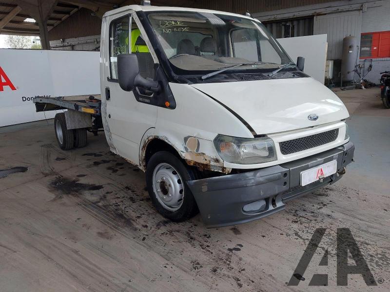 2006 FORD TRANSIT 350M 2402cc DIESEL MANUAL 2 DOOR CHASSIS CAB