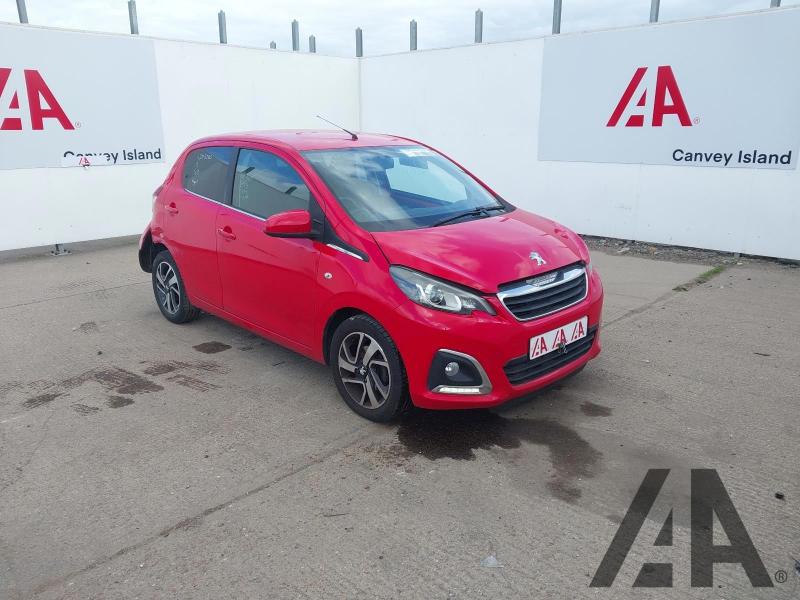 2015 PEUGEOT 108 PURETECHURE 1199cc PETROL MANUAL 5 Speed 5 DOOR HATCHBACK